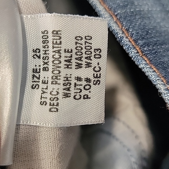 Joe's Jeans, Provocateur Low Rise Bootcut, Size 25, Hale Color, Excellent Cond. - Picture 9 of 14